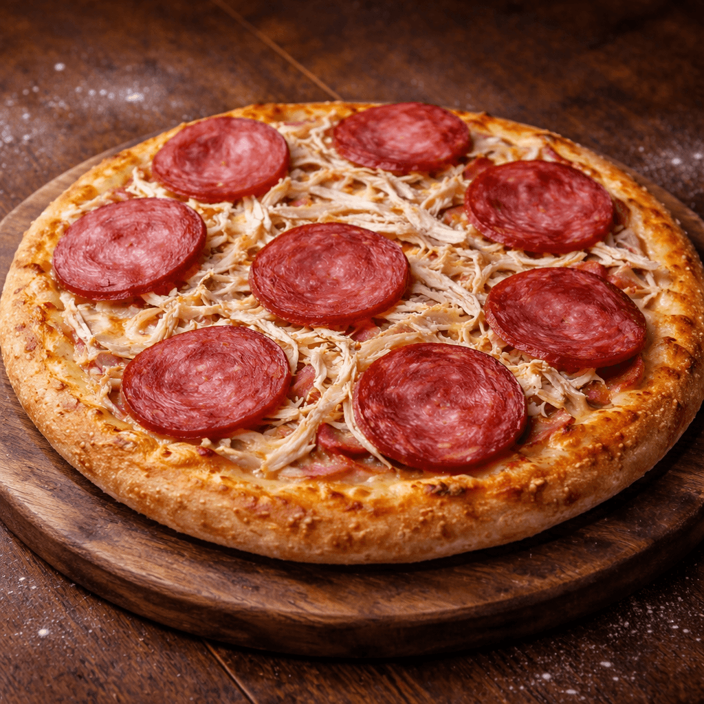Pizza Tres Carnes a domicilio en Riohacha